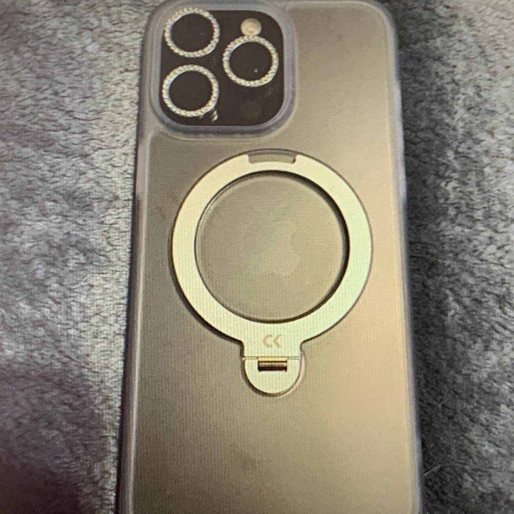 Butter Black and Silver Phone Case